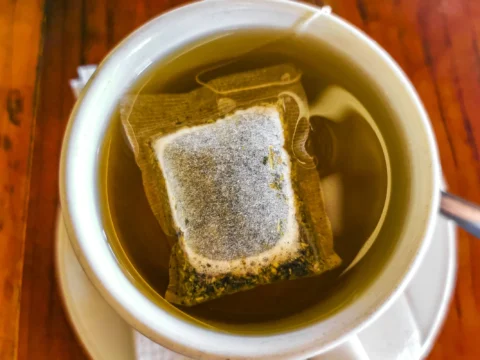 A tea egészségtelen része