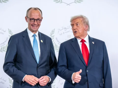Merz és Trump viszálya