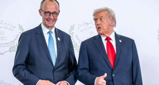 Merz és Trump viszálya