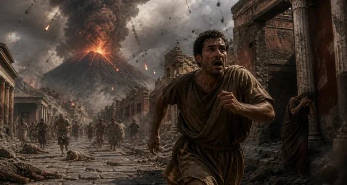 Rekonstruálták egy pompeji áldozat utolsó pillanatait