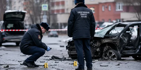 Autóba rejtett pokolgép robbant fel
