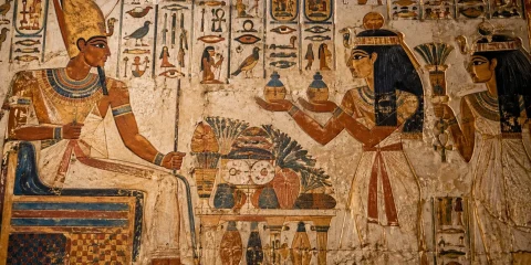 Ismeretlen részletek az ókori egyiptomi freskókon Ismeretlen részletek az ókori egyiptomi freskókon