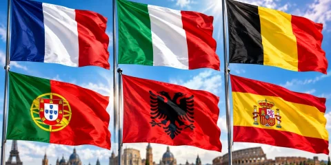 Hat európai országban vonultak utcára a dühös tüntetők Hat európai országban vonultak utcára a dühös tüntetők