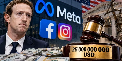 Brutális bírságot kapott a Facebook anyavállalata Brutális bírságot kapott a Facebook anyavállalata